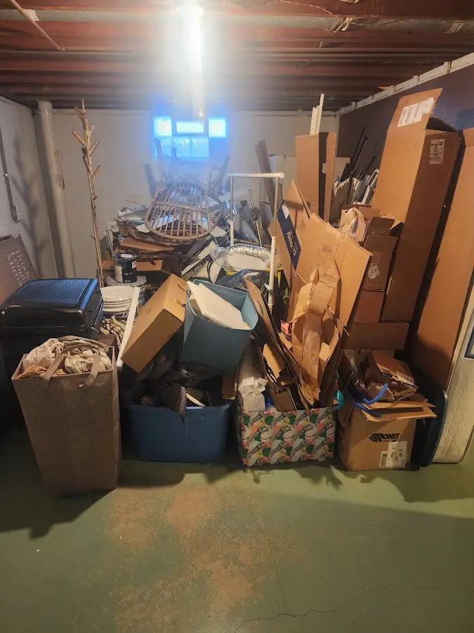 Roll-off dumpster container at job site for Construction Dumpster Rental in Memphis